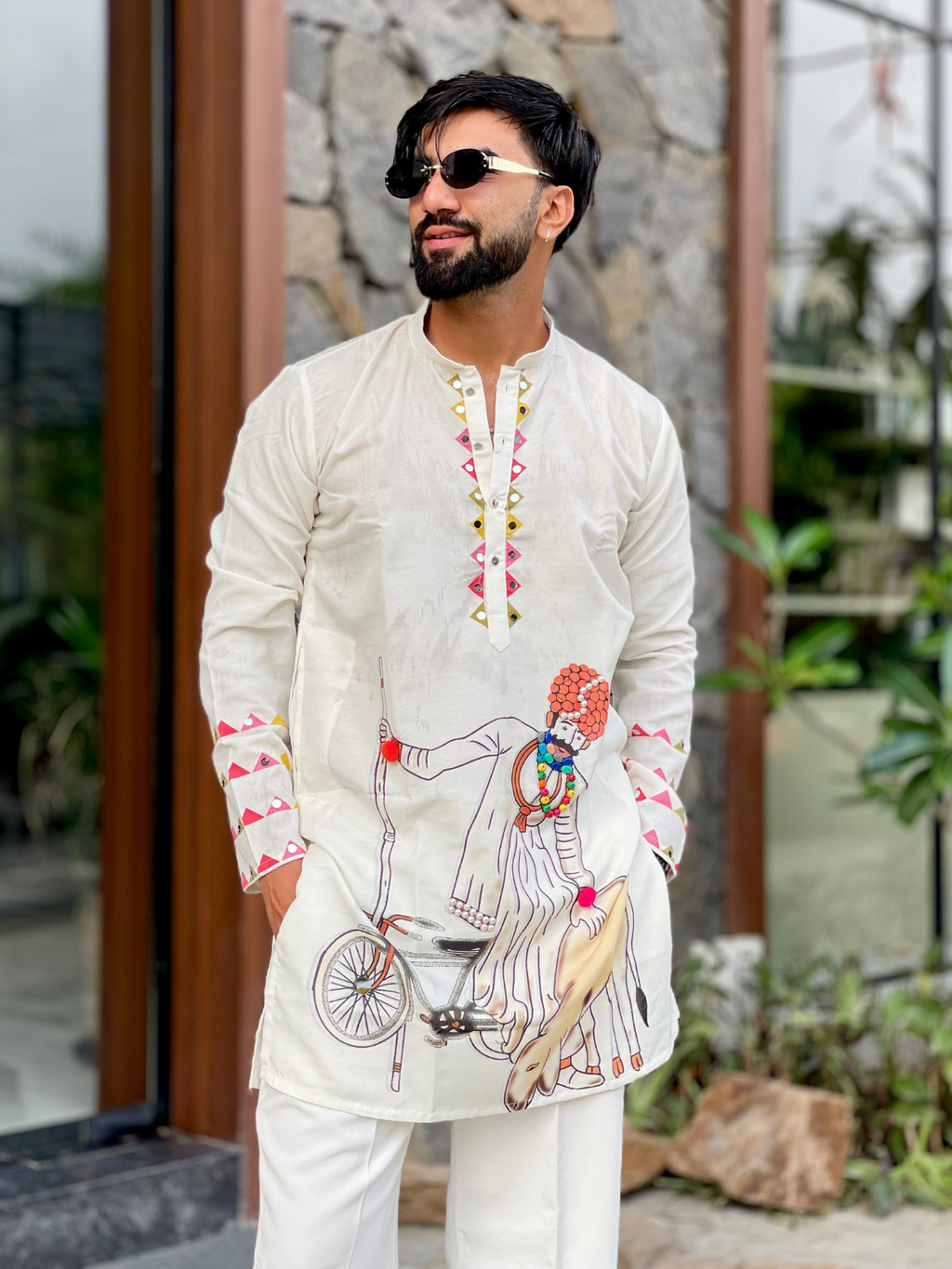 DWAARIK Govaliya Heritage Premium Kurta