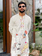 DWAARIK Govaliya Heritage Premium Kurta