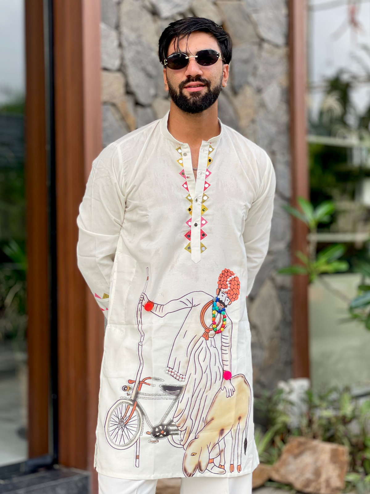 DWAARIK Govaliya Heritage Premium Kurta