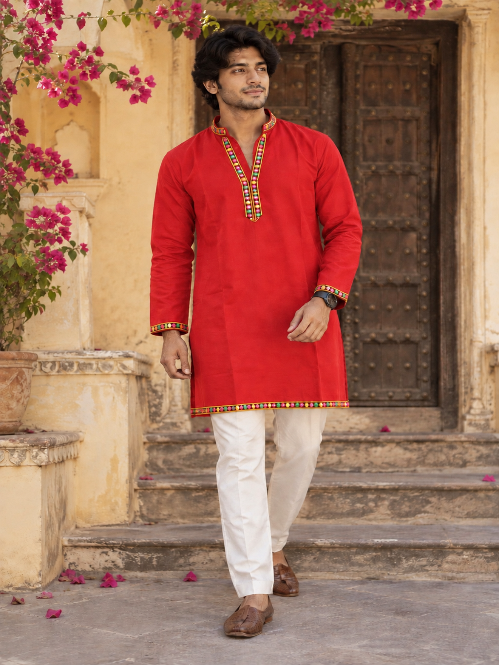 Dwaarik Rangriti Kurta