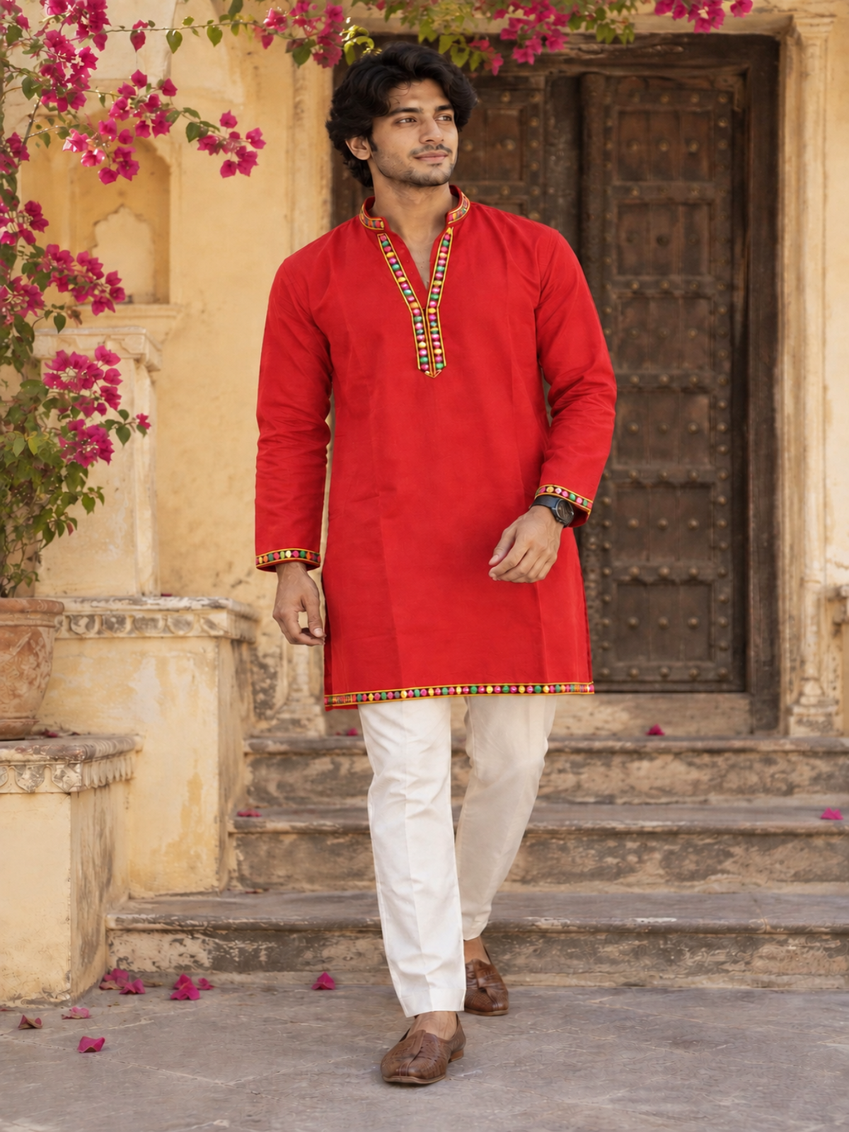 Dwaarik Rangriti Kurta