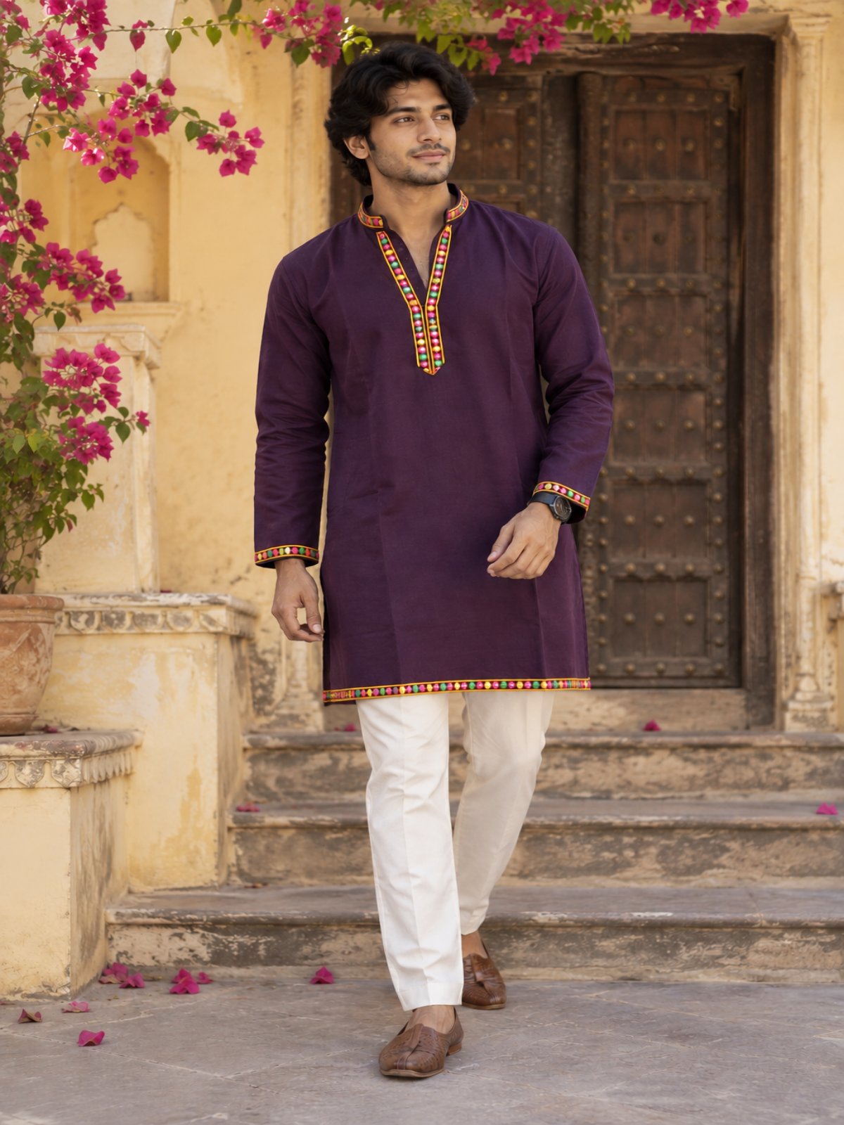 Dwaarik Rangriti Kurta