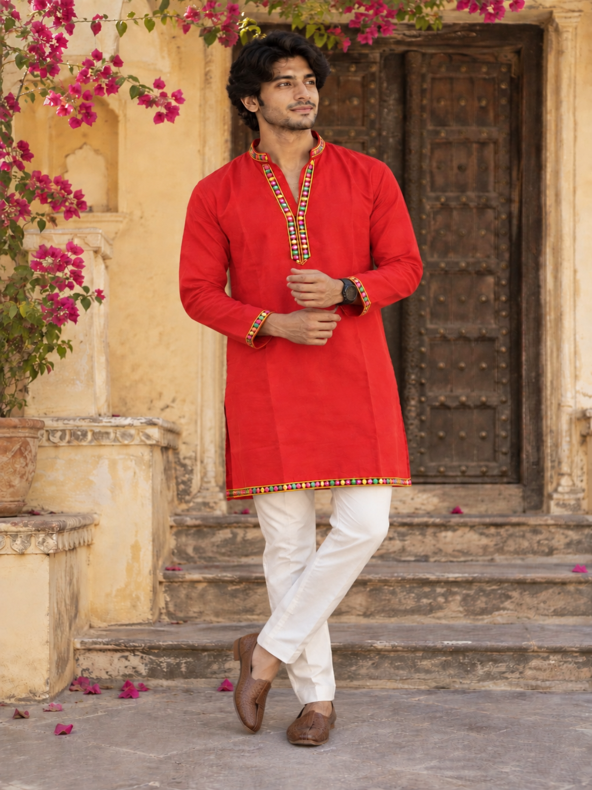 Dwaarik Rangriti Kurta